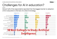 10 Best Colleges to Study Artificial Intelligence