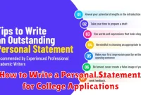 How to Write a Personal Statement for College Applications How to Write a Personal Statement for College Applications